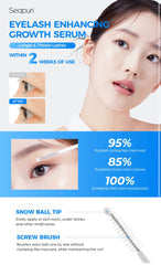 Seapuri Lashrum Eyelash Enhancing Serum - 10g | سيبورن سيروم تعزيز الرموش - 10غ #4