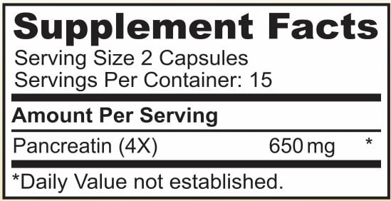 Pharmaciena Digestive Enzymes Advanced Formula, 30 Capsules | فارماسينا كبسولان أنزيمات لدعم جهاز الهضم - 30 كبسولة