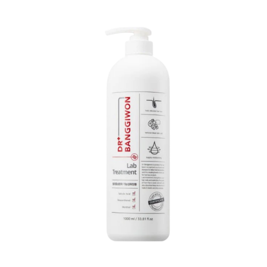 Dr. Banggiwon Lab Treatment hair treatment bottle with pump, 1000 ml white packaging, scalp care formula
