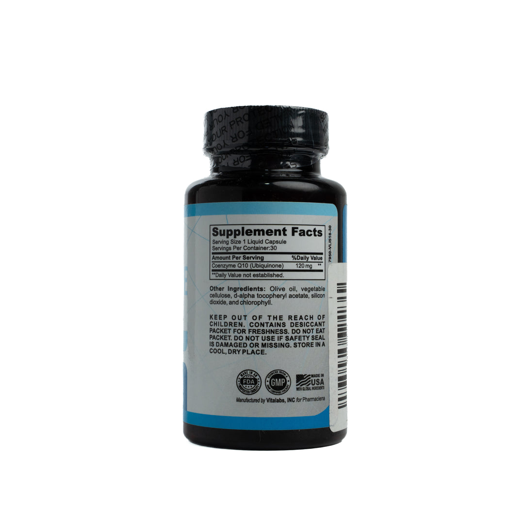Pharmaciena Ubiquinone Liquid Capsules - 30 Capsules | فارماسينا يوبكيوينون كبسولات سائلة - 30 كبسولة