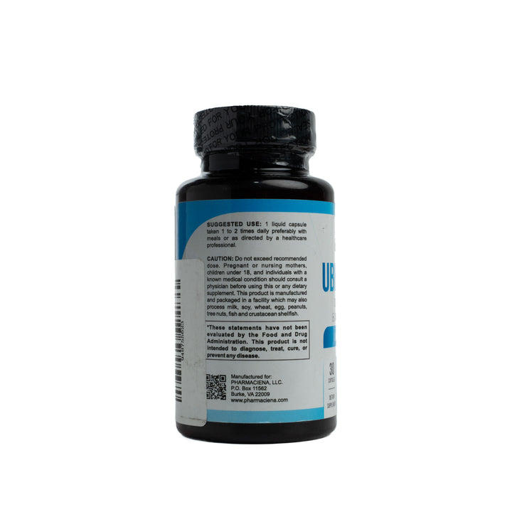 Pharmaciena Ubiquinone Liquid Capsules - 30 Capsules | فارماسينا يوبكيوينون كبسولات سائلة - 30 كبسولة