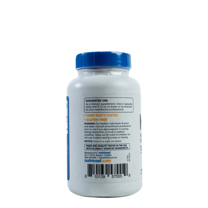 Nutricost NAD+ Nicotinamide Adenine 1000 Mg 120 Capsules |نيوتريكوست إن إيه دي بلس (نيكوتيناميد أدينين) 1000 ملغ – 120 كبسولة