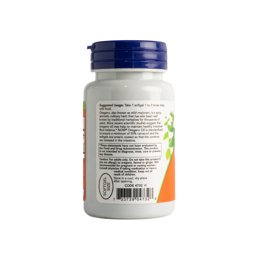 now Oregano Oil, Intestinal Support - 90 softgels | ناو كبسولات لينة زيت الأوريجانو - 90 كبسولة
