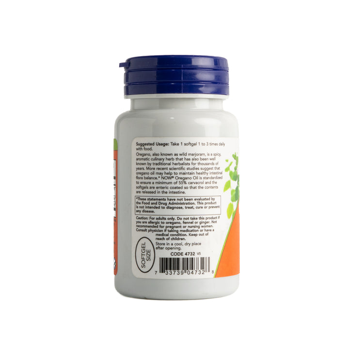 now Oregano Oil, Intestinal Support - 90 softgels | ناو كبسولات لينة زيت الأوريجانو - 90 كبسولة
