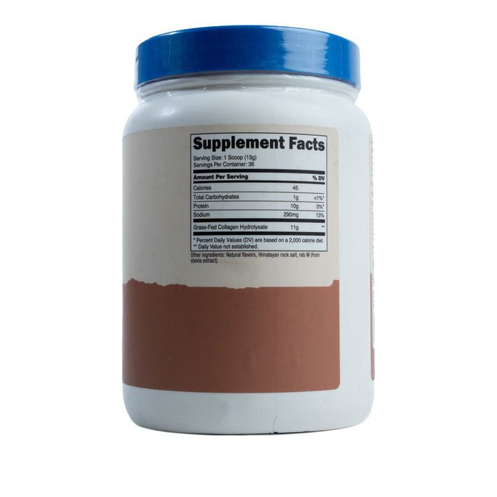 Nutricost Collagen Peptides Powder 1LB - 454g | نيوتريكوست ببتيدات الكولاجين بنكهة كراميل مملح - 454غ