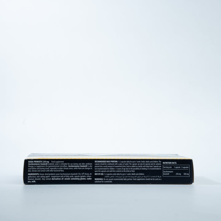 MADAMAR Mada Probiotic 250 mg - 30 Capsules | مادامار كبسولات البروبيوتيك 250 مغ - 30 كبسولة