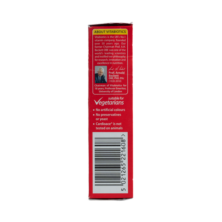 Vitabiotics Cardioace Heart Support 30 Tablets |  فيتابيوتكس كارديو إيس متمم غذائي يعزز صحة القلب - 30 مضغوطة