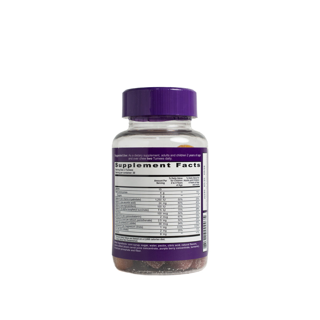 Mr.TUMEE
 Multivitamins & Minerals - 60pcs | مستر تومي مكملات الفيتامينات والمعادن - ٦٠ قرص