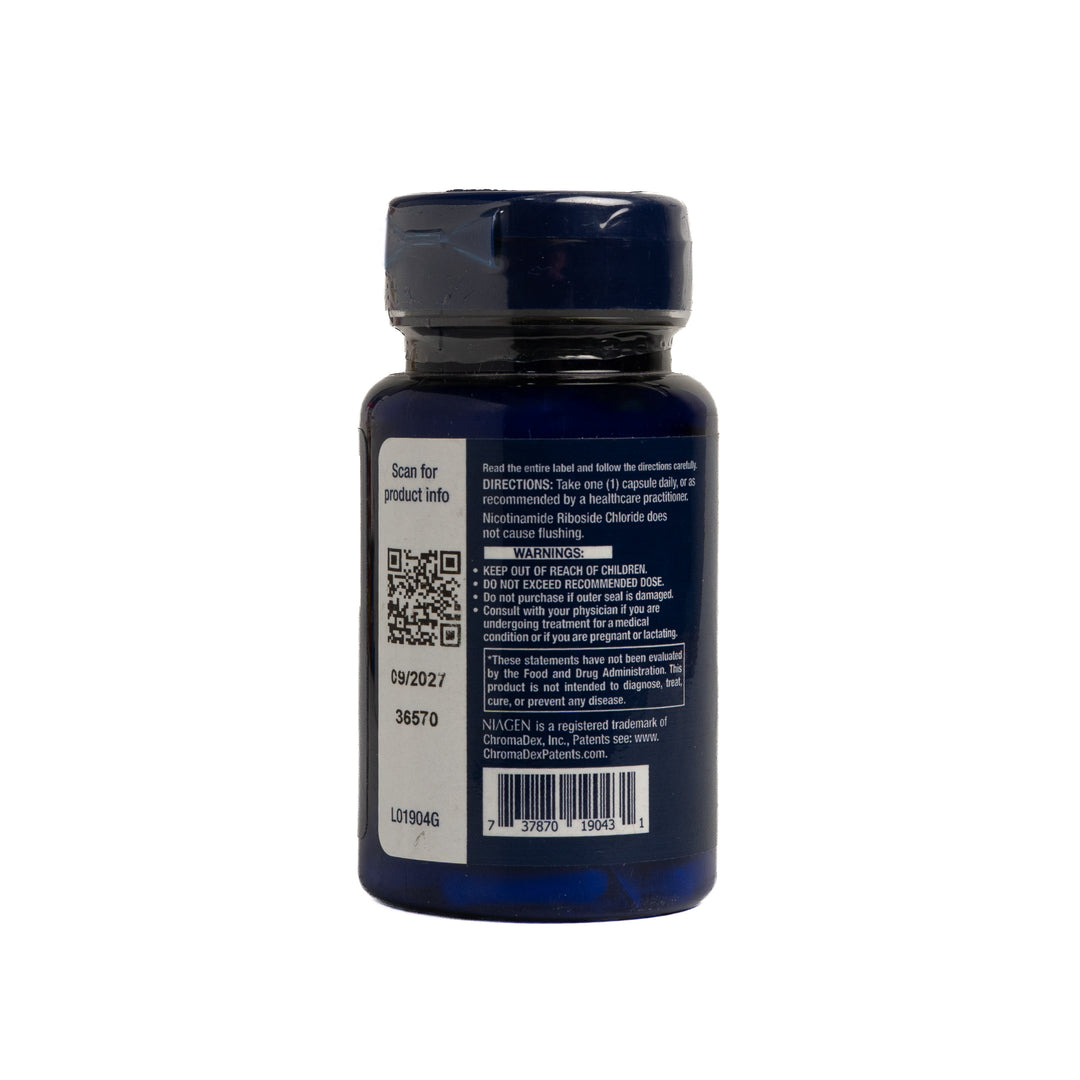 LiFE EXTENSION NAD+ Cell Regenerator  100 mg - 30 Vegetarian Capsules | لايف إكستنشن ناد + منشّط تجديد الخلايا – 100 ملغ، 30 كبسولة نباتية