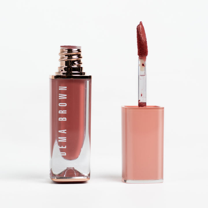 LUDEMA BROWN Liquid Lipstick  - 5ml | لوديما براون احمر شفاه سائل - 5 مل