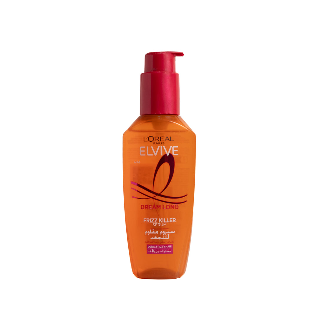 L’Oreal Elvive Frizz Killer Serum For Long And Frizzy Hair - 100ml |لوريال سيروم للشعر الطويل والمجعد - 100 مل