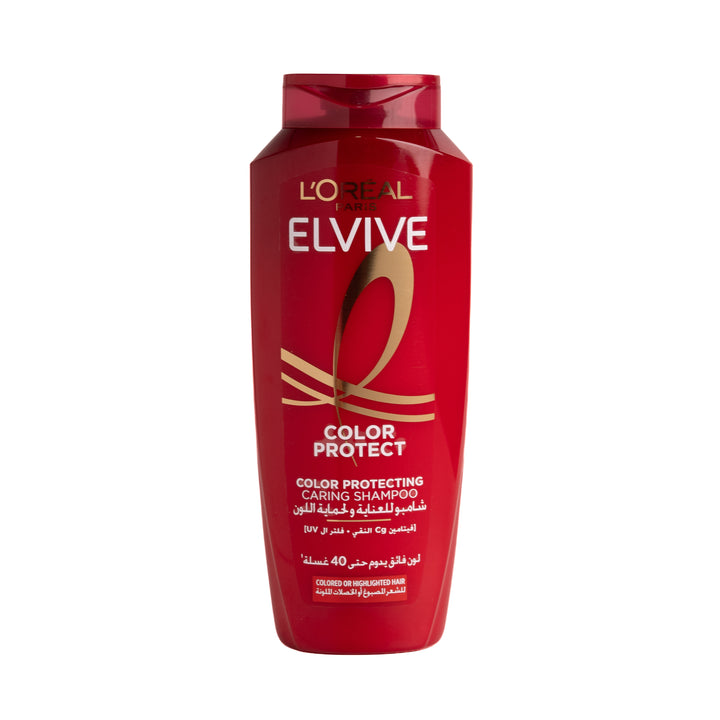 L’Oreal Elvive Colour Protect Shampoo - 400ml | لوريال إيلفيف شامبو لحماية اللون للشعر المصبوغ - 400 مل