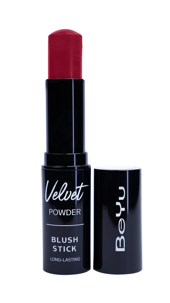 BeYu Velvet Powder Blush Stick - 9.5g | بيو بلاش ستيك - 9.5 غرام