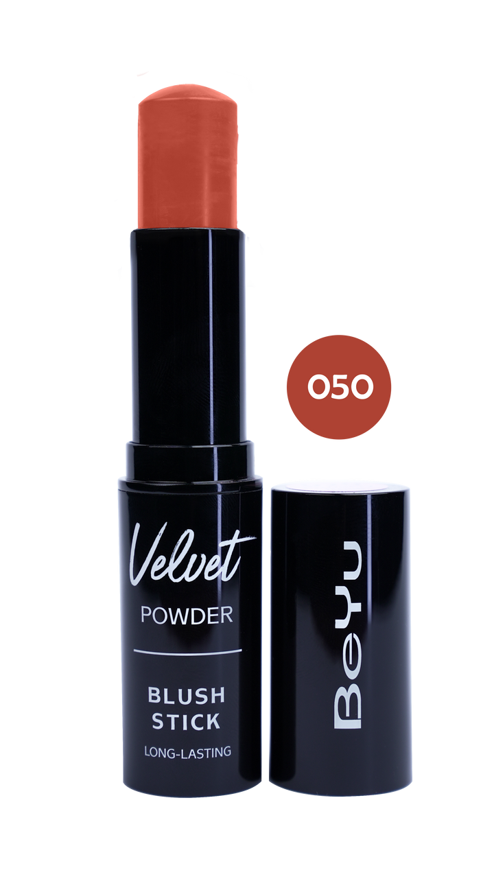 BeYu Velvet Powder Blush Stick - 9.5g | بيو بلاش ستيك - 9.5 غرام