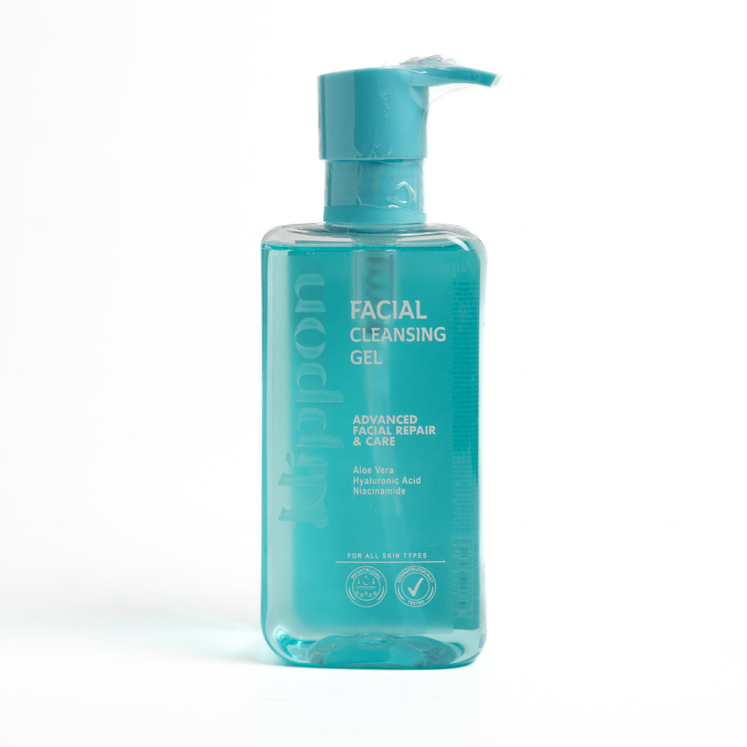 Nippon Facial Cleansing Gel Advanced Facial Repair & Care Aloe Vera - 350ml |نيبون غسول جل للوجه بالالوفيرا - 350 مل