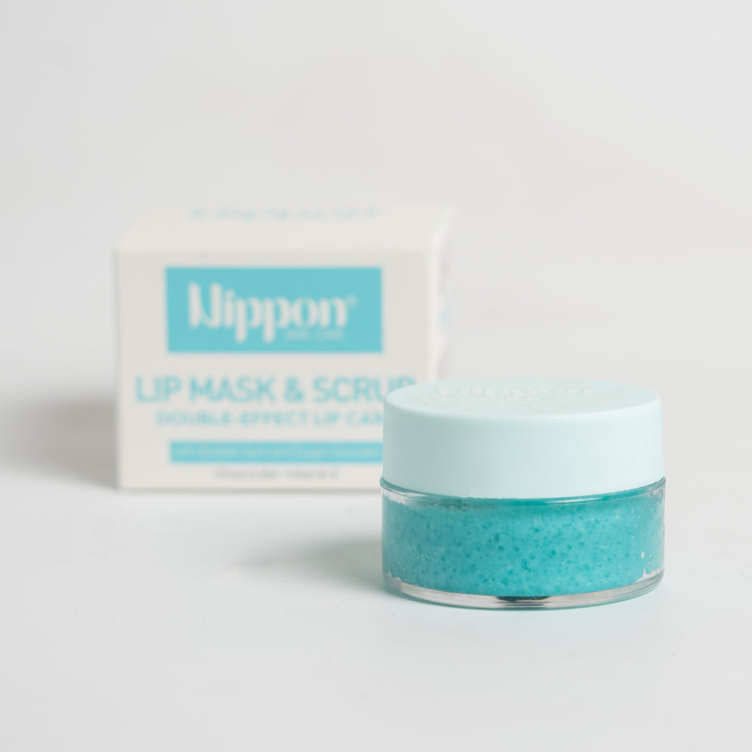 Nippon Lip Mask & Scrub With Bubble Gum And Sugar Granules - 20g | نيبون سكراب ومقشر للشفاه بحبيبات السكر وبنكهة العلكة - 20 غ