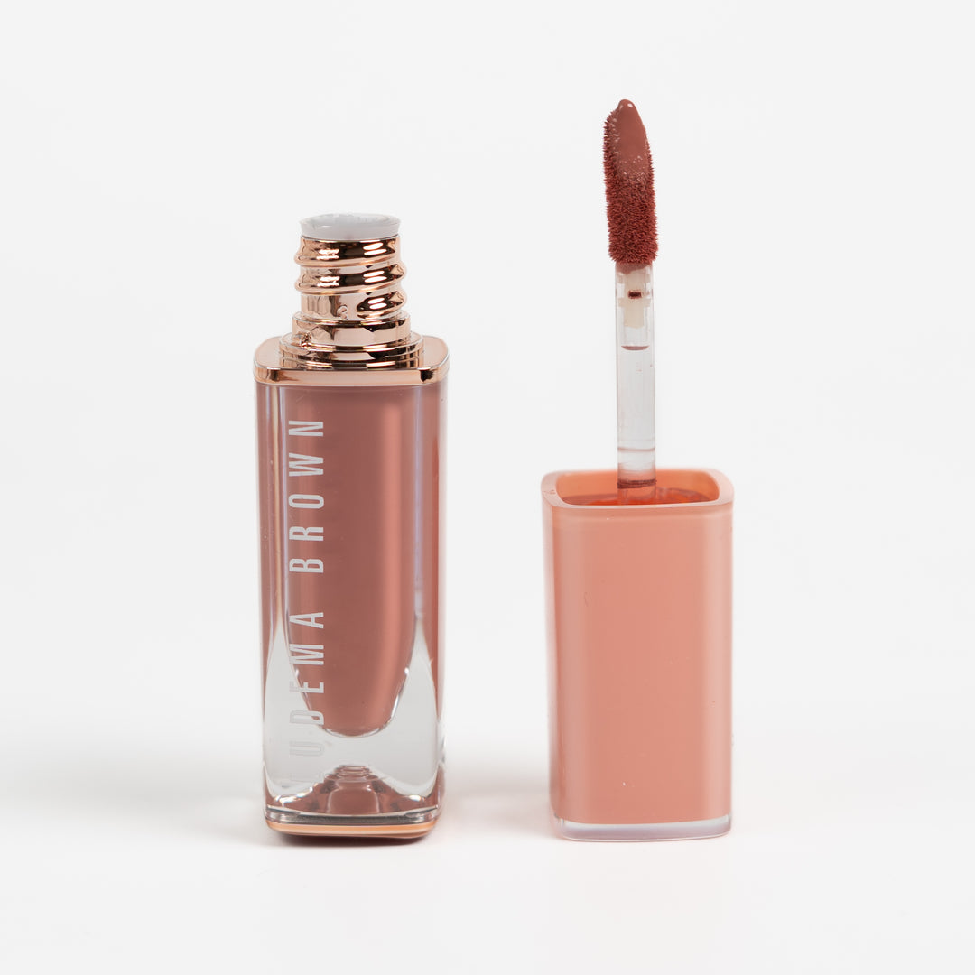 LUDEMA BROWN Liquid Lipstick  - 5ml | لوديما براون احمر شفاه سائل - 5 مل