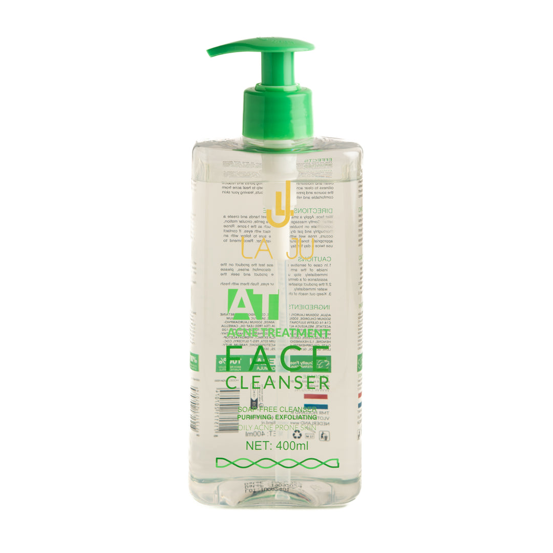 LA JU Acne Treatment Face Cleanser - 400ml | لاجو غسول للوجه مضاد لحب الشباب - 400 مل