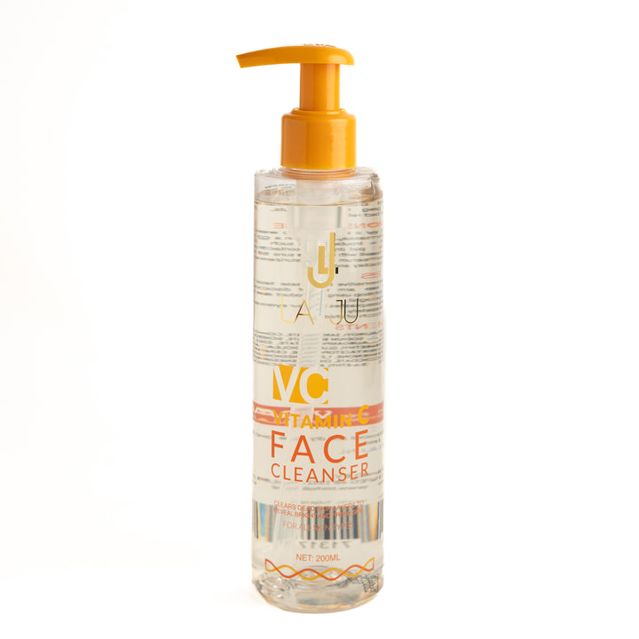 LA JU Vitamin C  Face Cleanser - 200ml | لاجو غسول للوجه بالفيتامين سي - 200 مل