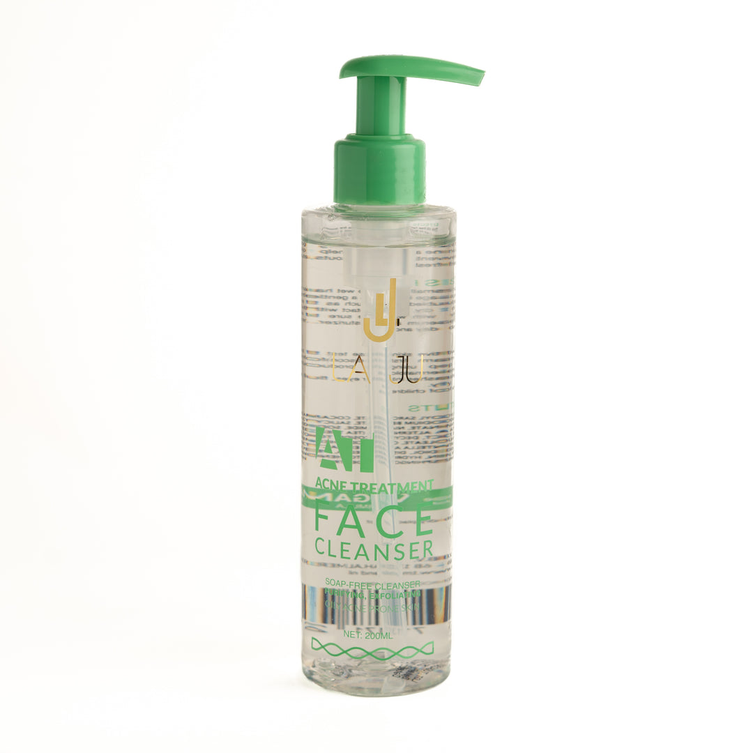 LA JU Acne Treatment Face Cleanser - 200ml |  لاجو غسول للوجه معالج لحب الشباب - 200 مل