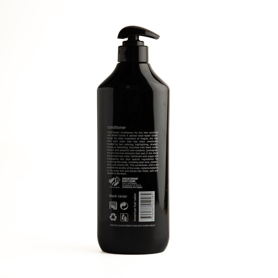 Top Beauty Legend Black Caviar Conditioner - 800ml | اسطورة الجمال بلسم بالكافيار الأسود - 800 مل