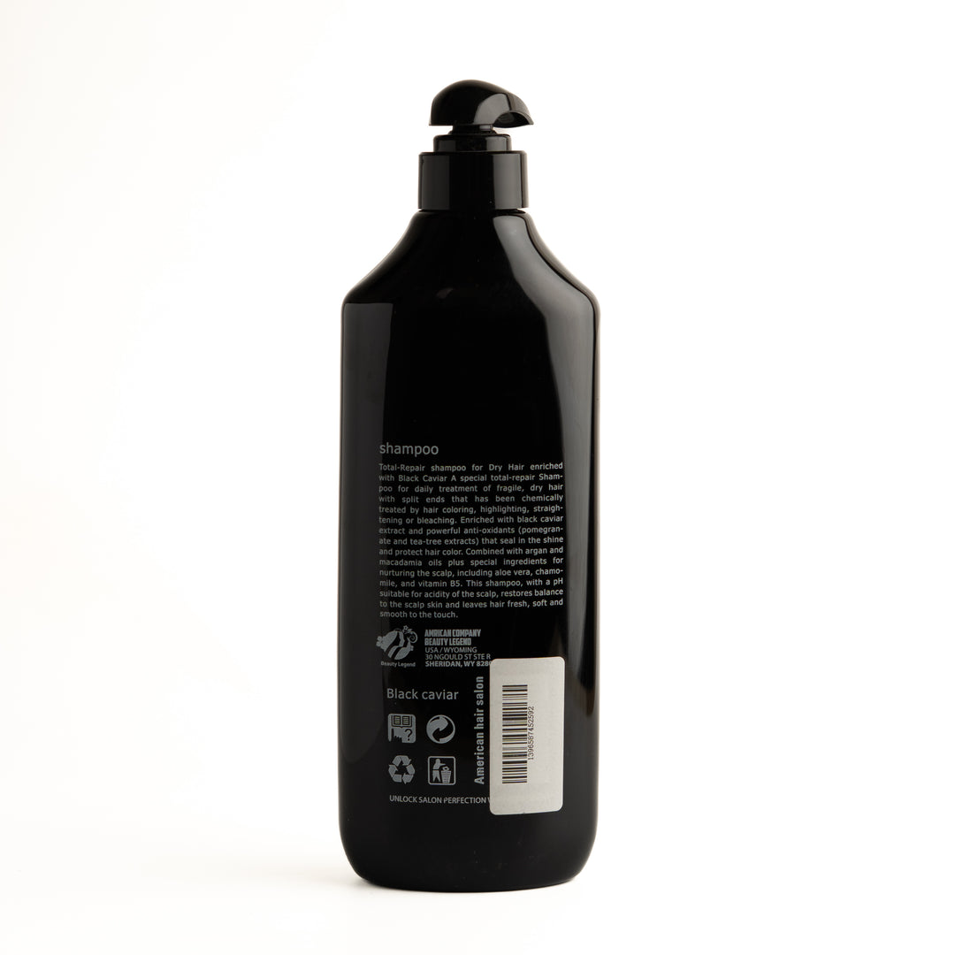 Top Beauty Legend Black Caviar Shampoo - 800ml | اسطورة الجمال شامبو الكافيار الأسود - 800 مل