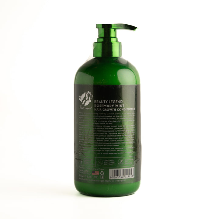 Top Beauty Legend Rosemary Mint Hair Growth Conditioner - 800ml | اسطورة الجمال بلسم للشعر باكليل الجبل - 800 مل