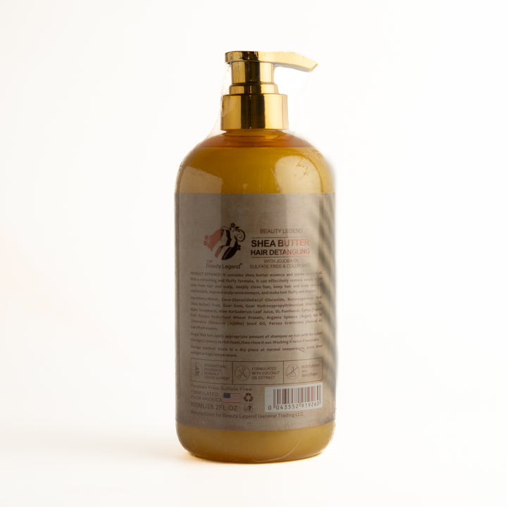 Top Beauty Legend Shea Butter Hair Detangling Shampoo - 800ml | اسطورة الجمال شامبو بزبدة الشيا لفك تشابك الشعر - 800 مل