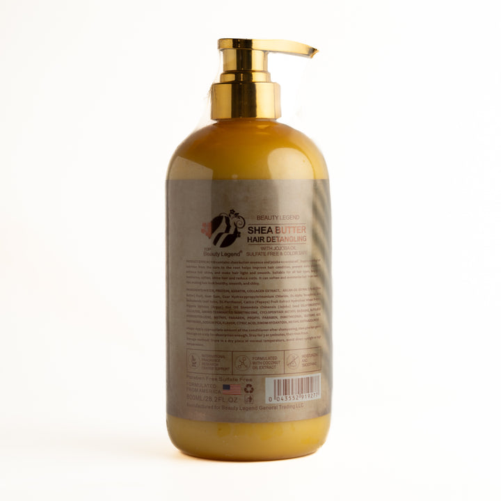 Top Beauty Legend Shea Butter Hair Detangling Conditioner - 800ml | اسطورة الجمال بلسم لفك تشابك الشعر بزبدة الشيا - 800 مل