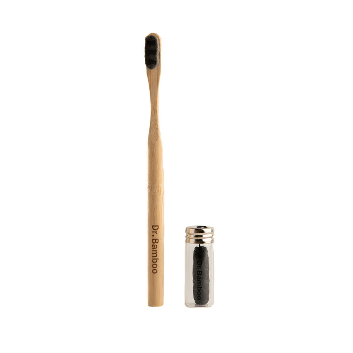 DR. BAMBOO Toothbrush & Floos | دكتور بامبو فرشاة أسنان وخيط تنظيف الأسنان