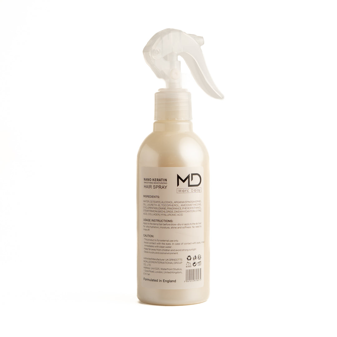 Marc Daisy Nano Keratin Soothing Moisturizing Hair Spray - 300ml | مارك ديزي بخاخ مرطب للشعر بالكيراتين - 300 مل