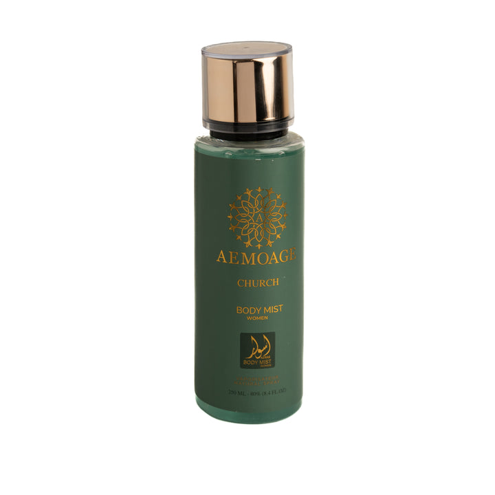 ASWAR BODY MIST AEMOAGE CHURCH W - 250ml |  اسوار ميست للجسم - 250 مل