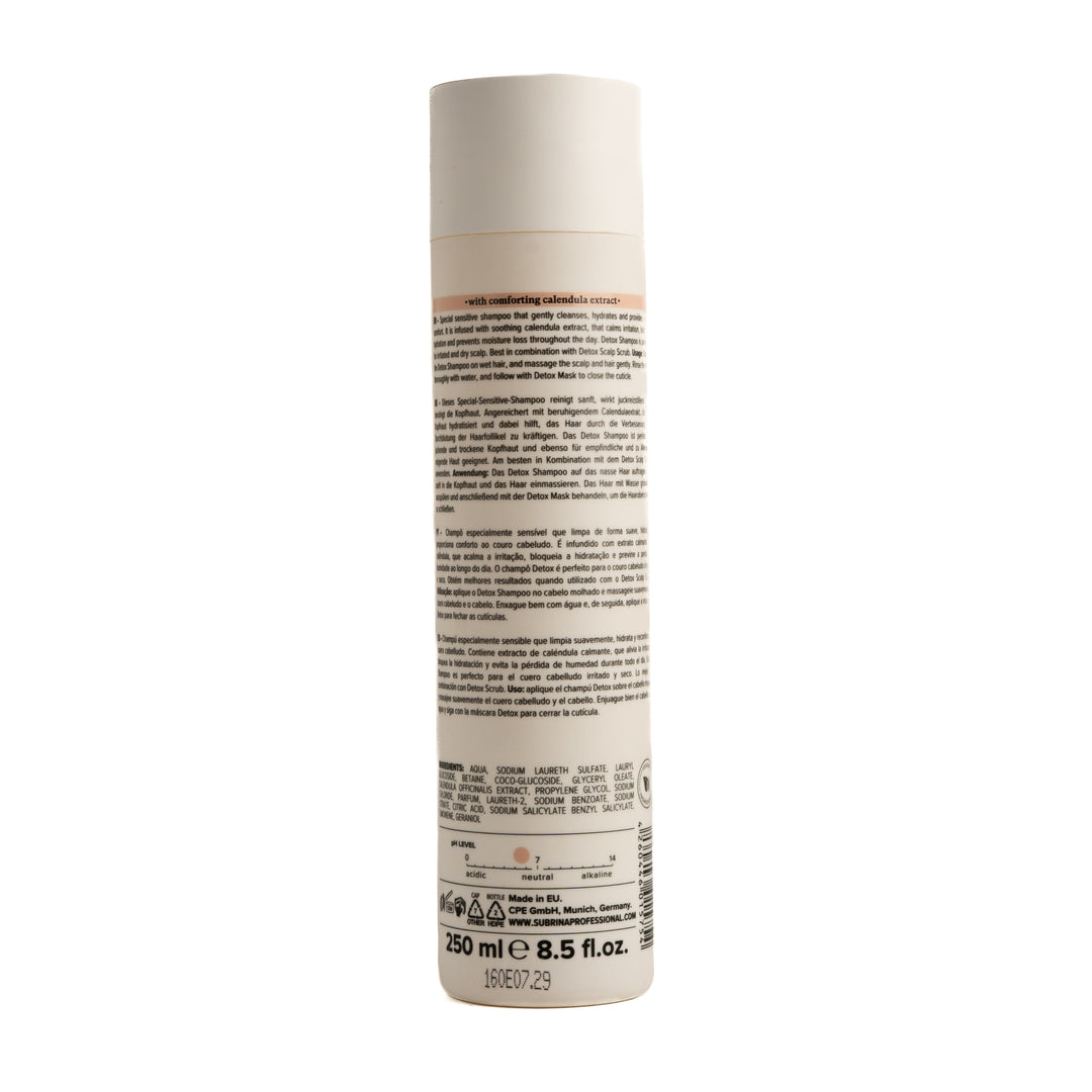 SUBRINA Care Scalp Detox Shampoo  - 250ml | سوبرينا شامبو ديتوكس للعناية بفروة الرأٍ الحساسة - 250 مل