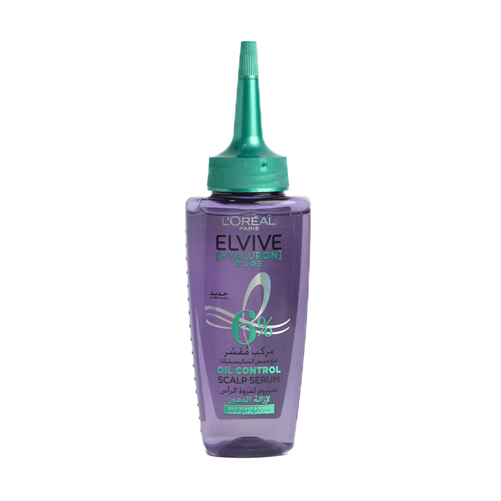L’Oreal Elvive Hyaluron Oil Control Scalp Serum - 102ml | لوريال سيروم للشعر الدهني بالهيالورونيك اسيد - 102 مل
