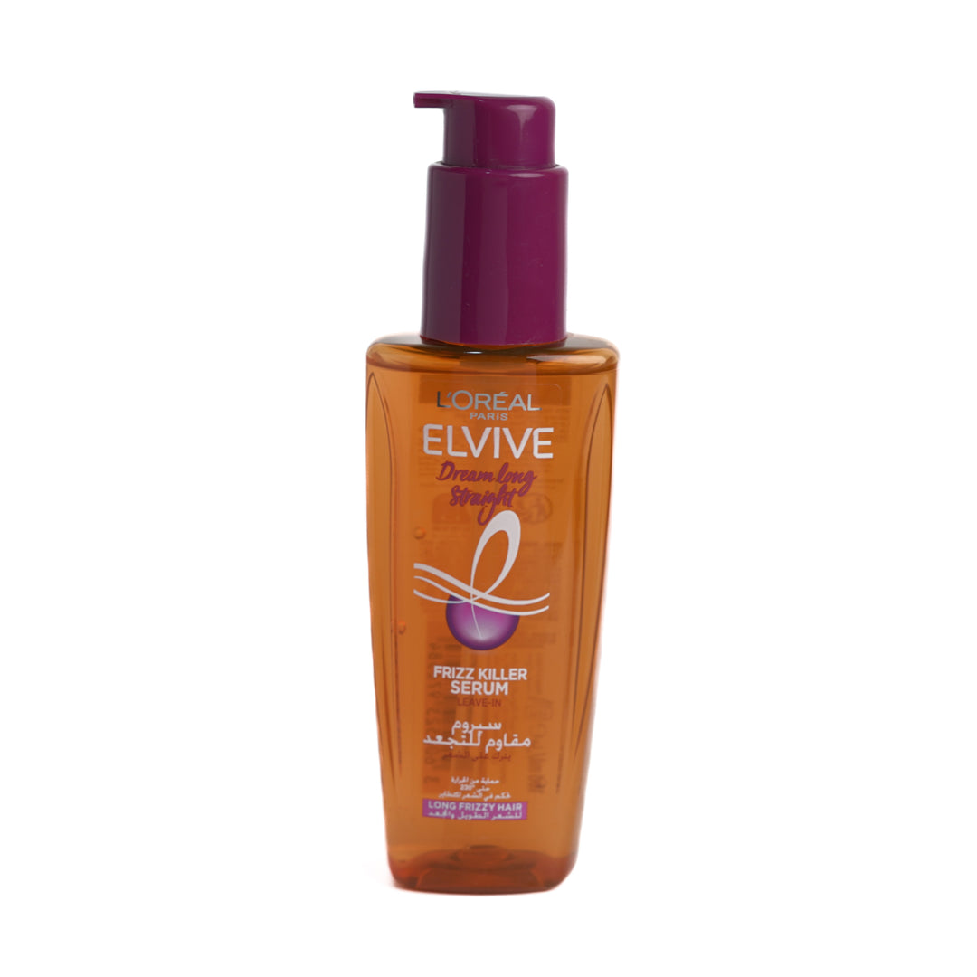 L’Oreal Elvive Frizz Killer Serum For Long And Frizzy Hair - 100ml |لوريال سيروم للشعر الطويل والمجعد - 100 مل