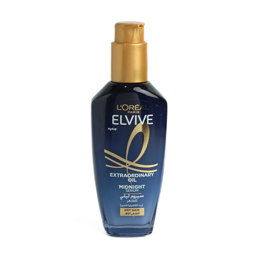 L’Oreal Elvive Extraordinary Oil Midnight Serum For Dry Hair - 100ml | لوريال سيروم ليلي للشعر الجاف - 100 مل
