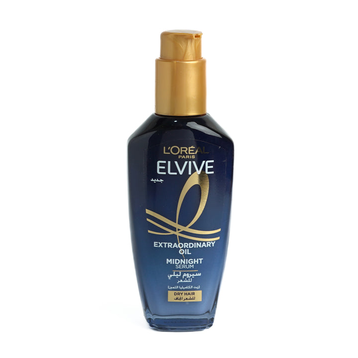 L’Oreal Elvive Extraordinary Oil Midnight Serum For Dry Hair - 100ml | لوريال سيروم ليلي للشعر الجاف - 100 مل