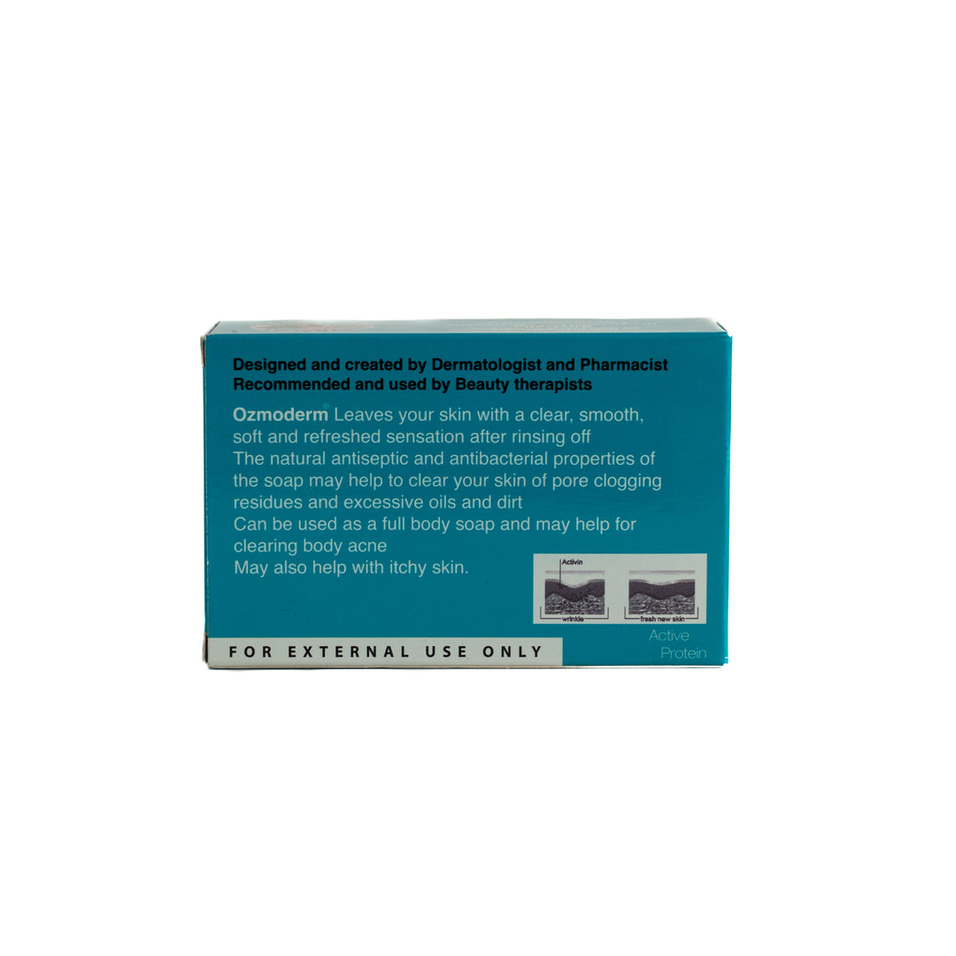 OzmoDerm Acne Clear Bar - 100g | اوزموديرم صابونة لعلاج حب الشباب - 100 غرام