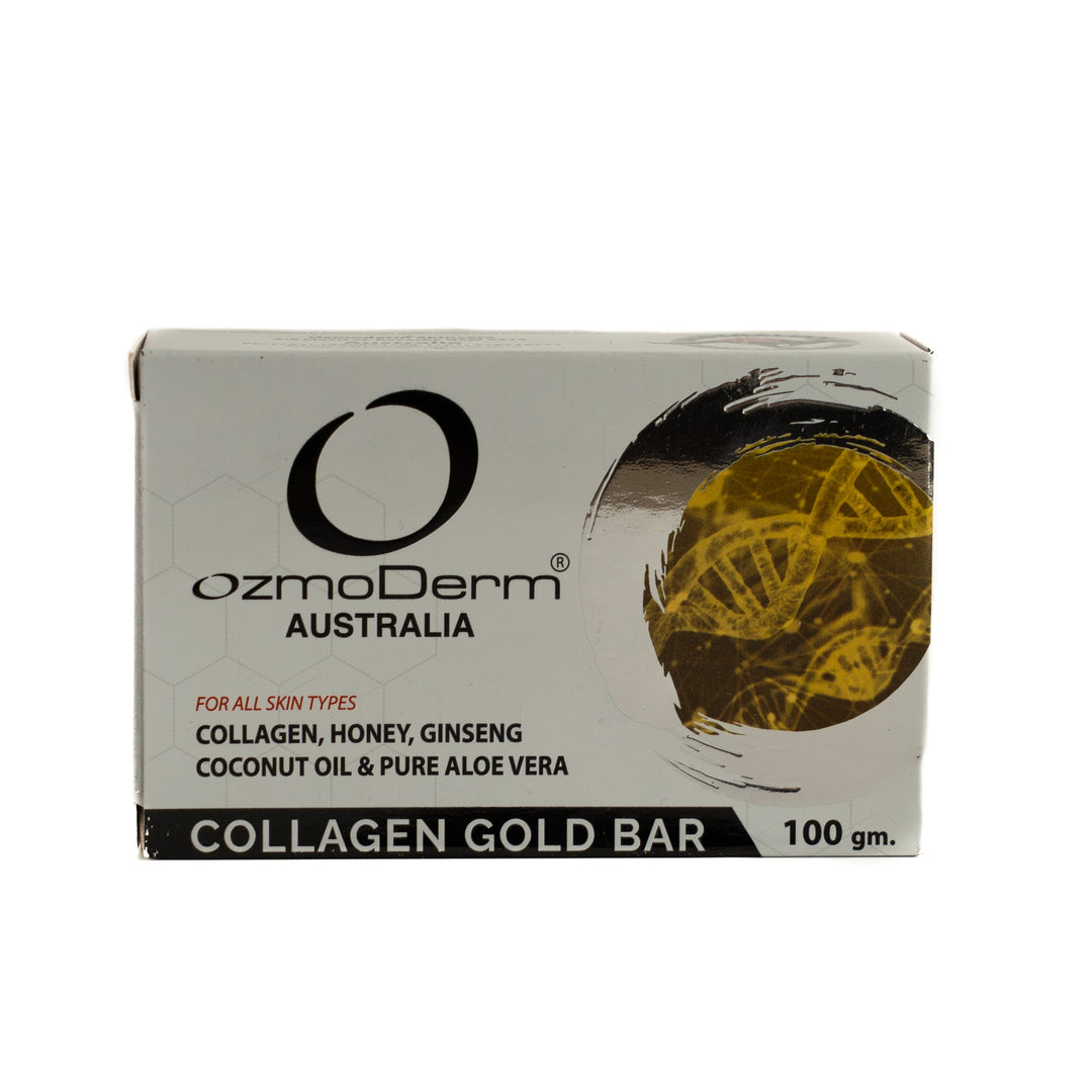 OzmoDerm Collagen Gold Bar - 100g | اوزمو ديرم صابون كولاجين - 100 جرام