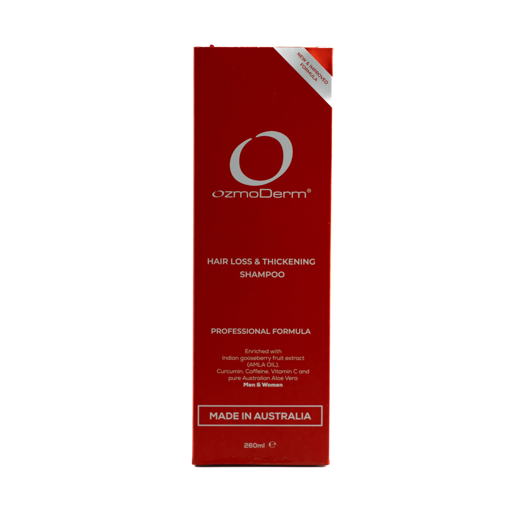 OzmoDerm Hair Loss & Thickening Shampoo - 260ml | شامبو ضد تساقط الشعر - 260 مل