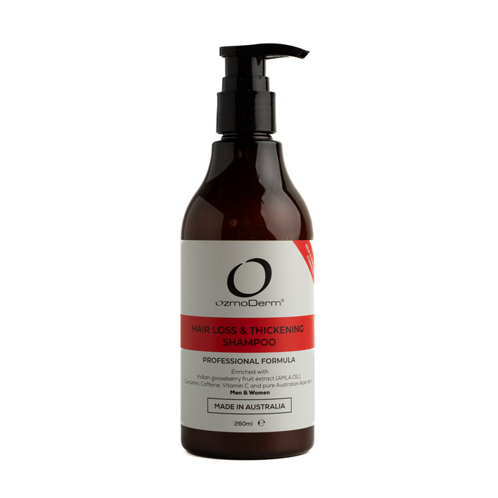 OzmoDerm Hair Loss & Thickening Shampoo - 260ml | شامبو ضد تساقط الشعر - 260 مل