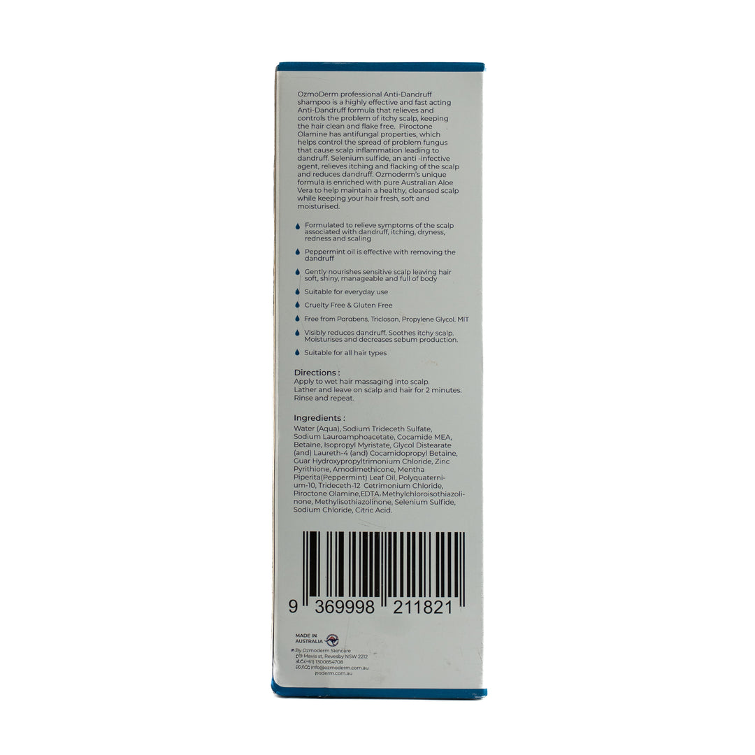 OzmoDerm Anti-dandruff Shampoo - 260ml | شامبو ضد القشرة - 260 مل