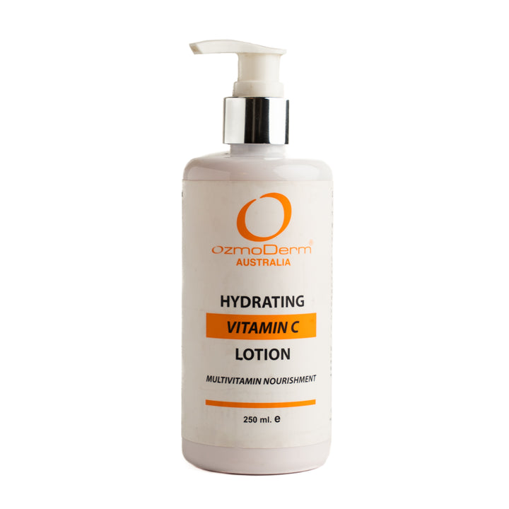 OzmoDerm Hydrating Vitamin C Lotion - 250ml | اوزموديرم لوشن مرطب للفيتامين سي - 250 مل