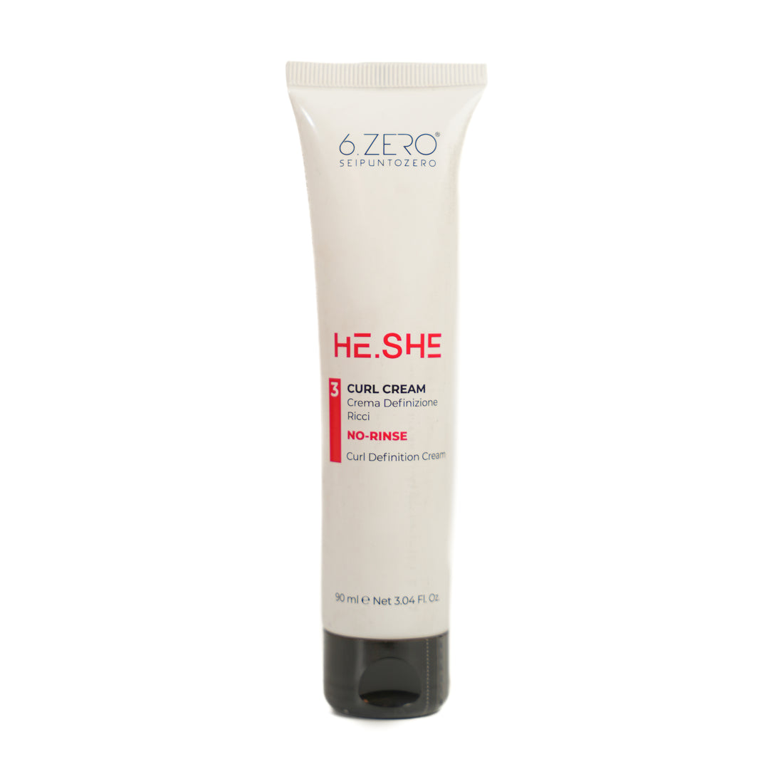 6. Zero He.She 3 Curl Cream - 90ml | كريم لتجعيد الشعر - 90 مل