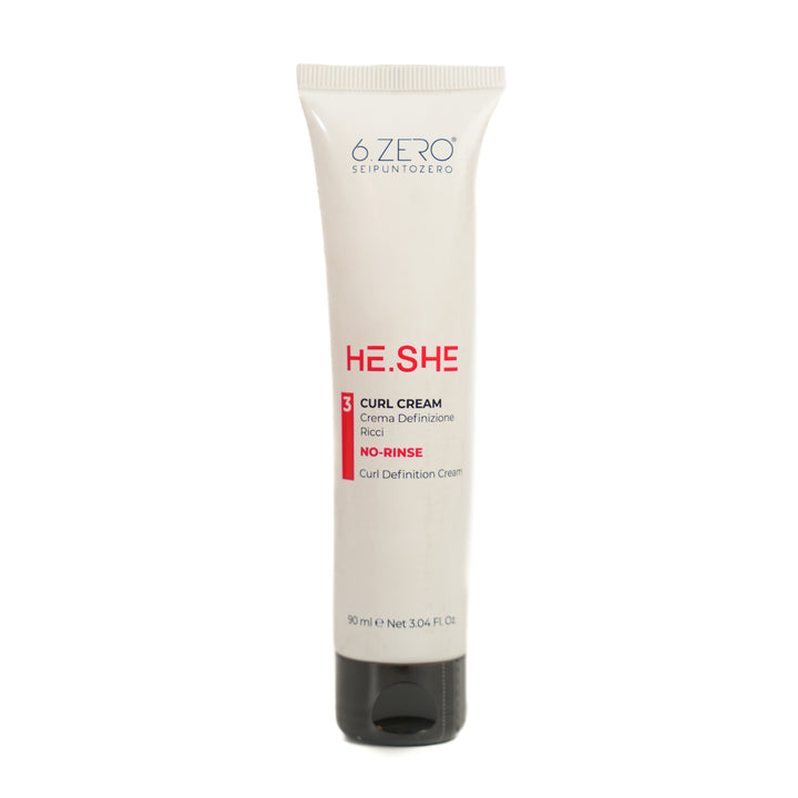 6. Zero He.She 3 Curl Cream - 90ml | كريم لتجعيد الشعر - 90 مل
