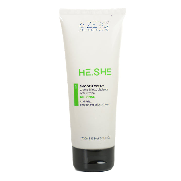 6. Zero HE.SHE – Smooth Cream Anti-Frizz Smoothing Cream - 200ml  | كريم التحكم في التجعيد - 200 مل