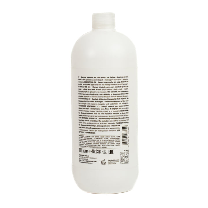 6. Zero Take over Shampoo For Oily Hair Active Sheer - 1000ml | شامبو ثنائي الطور للشعر الدهني - 1000 مل