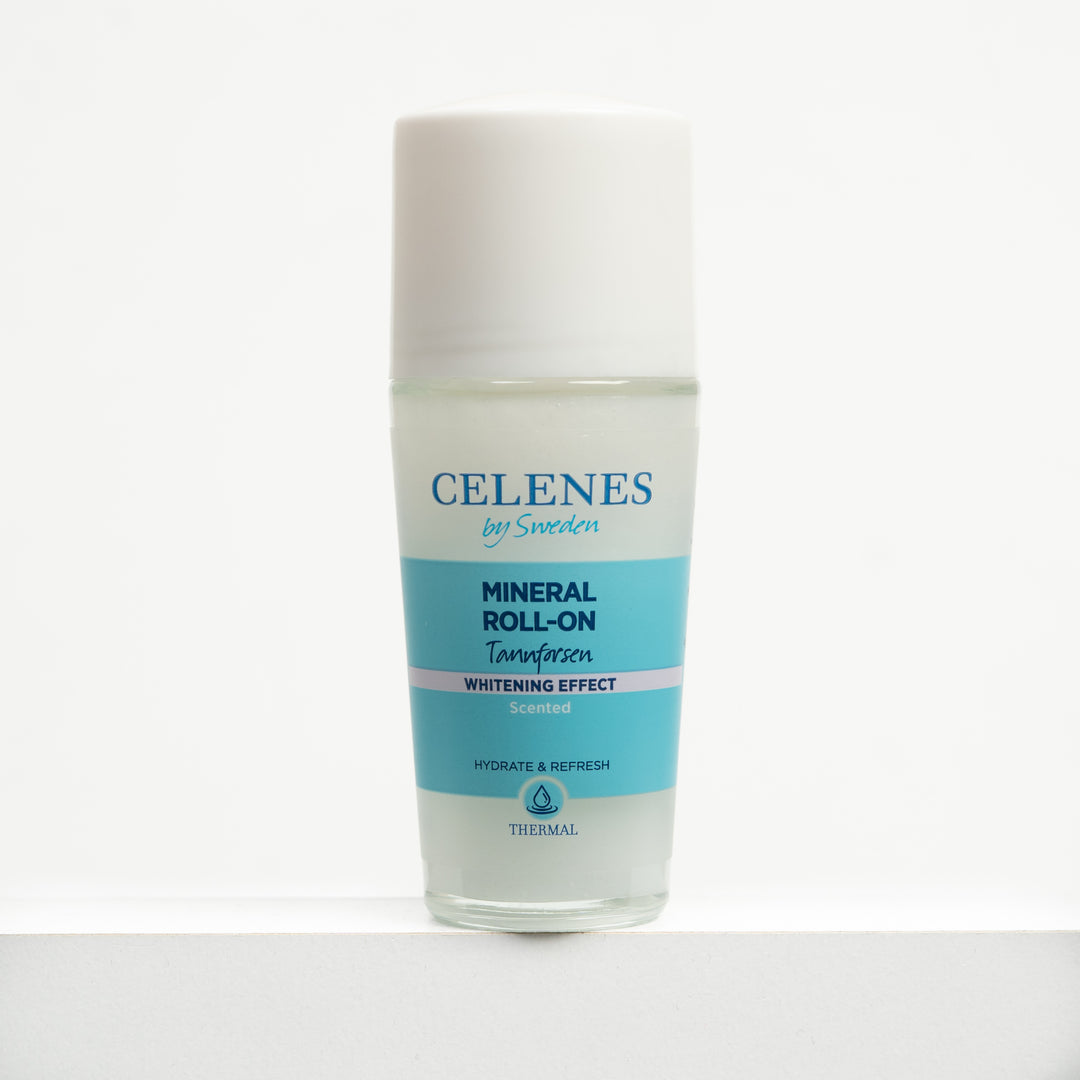 Celenes by Sweden Mineral Roll-On Tannforsen Whitening Effect - 75ml | سيلينس مزيل تعرق رول اون معدني و مفتح - 75 مل