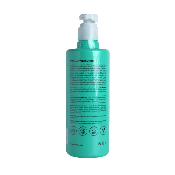 MASSIMO Shampoo Rosemary Thickening - 500ml | ماسيمو شامبو متكثف إكليل الجبل - 500مل