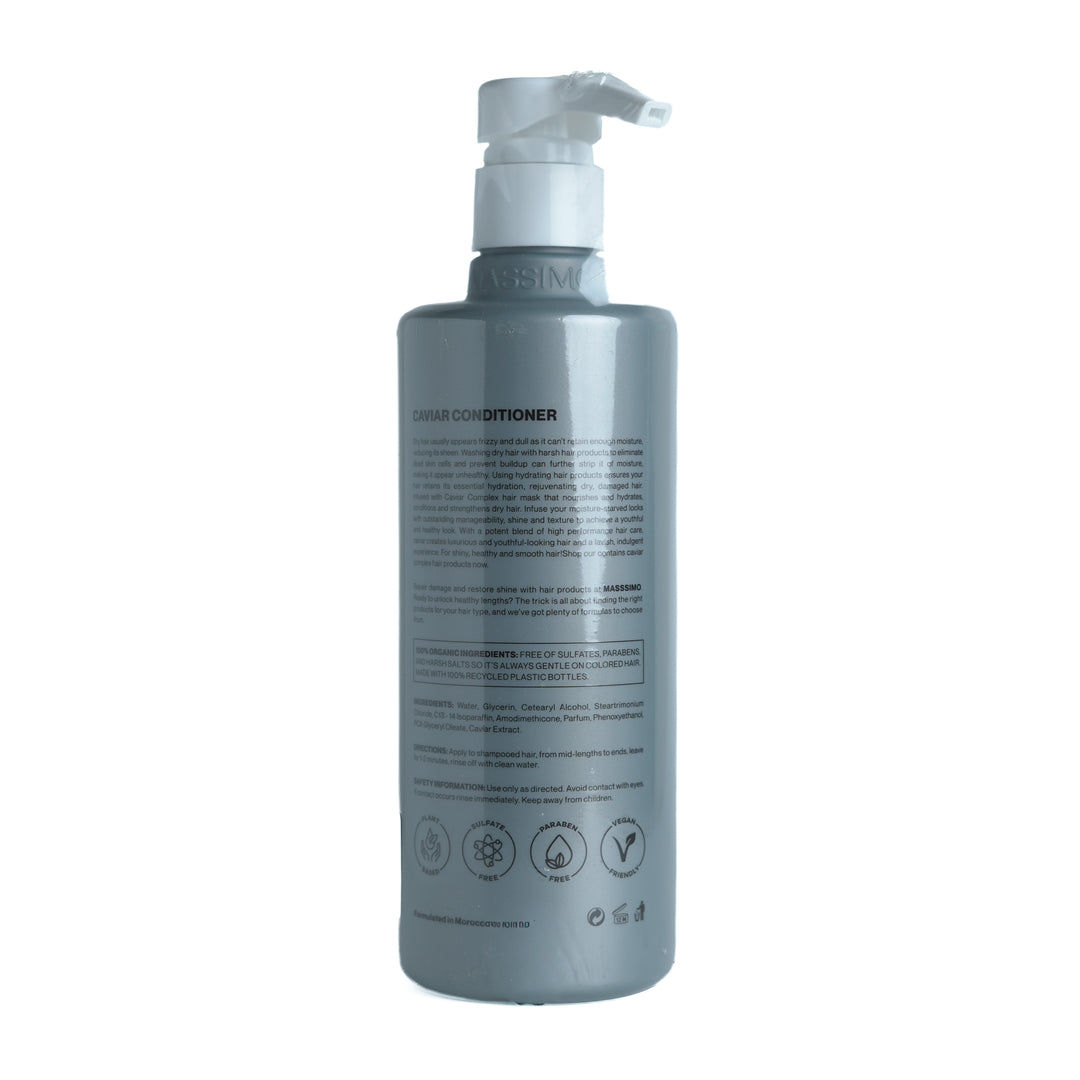 MASSIMO Conditioner Caviar Smoothing - 500ml | ماسيمو بلسم كافيار لتنعيم الشعر - 500مل